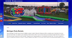Desktop Screenshot of bounceabout.com